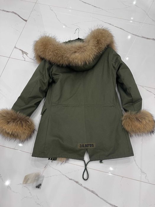 Kurtka Parka z Naturalnym Jenotem roz. S