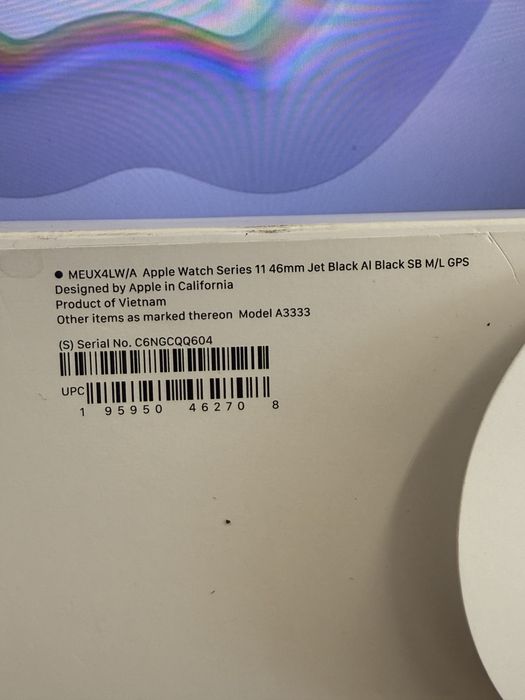 Apple Watch 11 GPS 46mm M/L