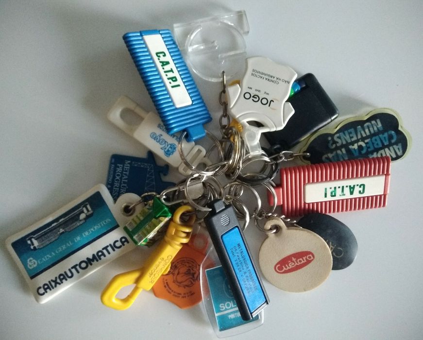 Porta chaves de colecção