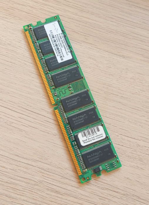 Pamięć / kość RAM 512 MB DDR-400Mhz-CL3