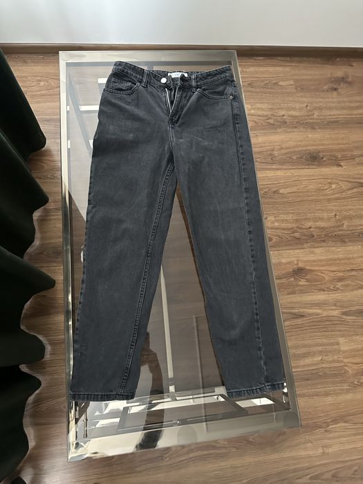 Джинси мом графіт