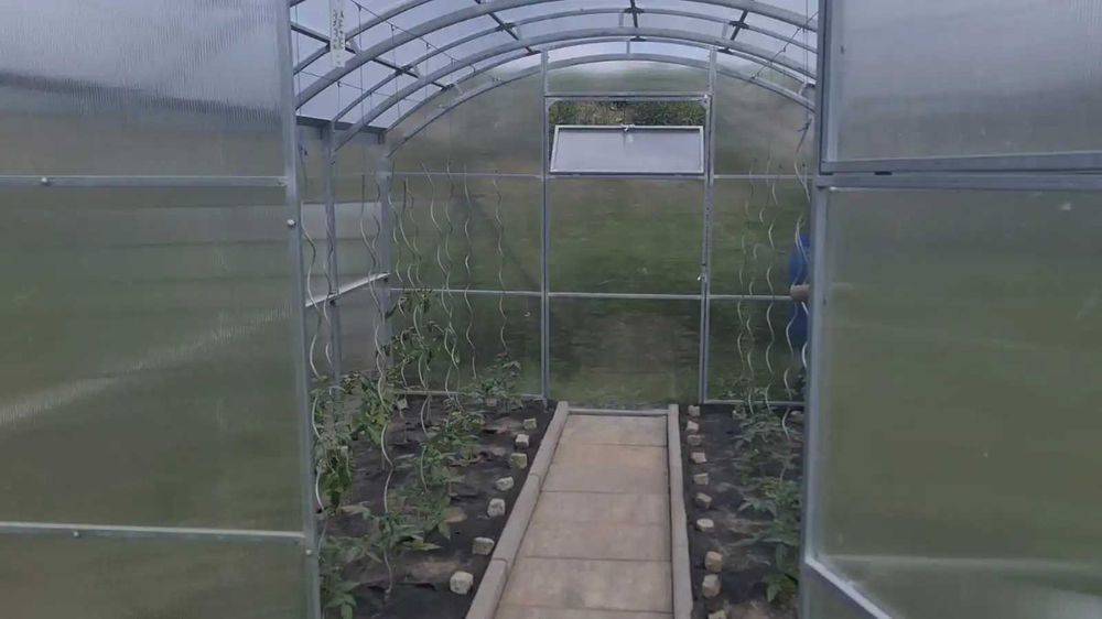 szklarnia poliwęglanowa 3x4/3x6/3x8/3x10 m odporna na śnieg i mróz