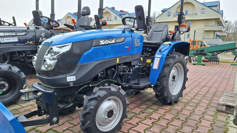 Solis  Ciągnik SOLIS 16 4x4 + pług, sadowniczy, komunalny