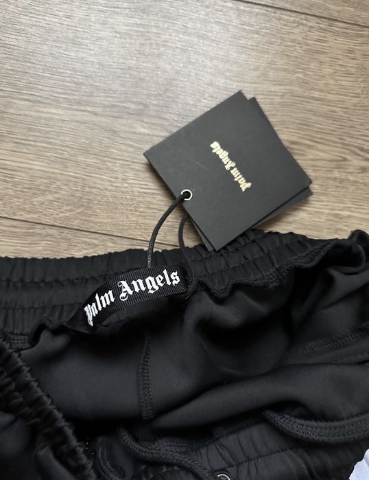 Nowe Spodnie Dresowe Palm Angels Classic Track Pants Czarne