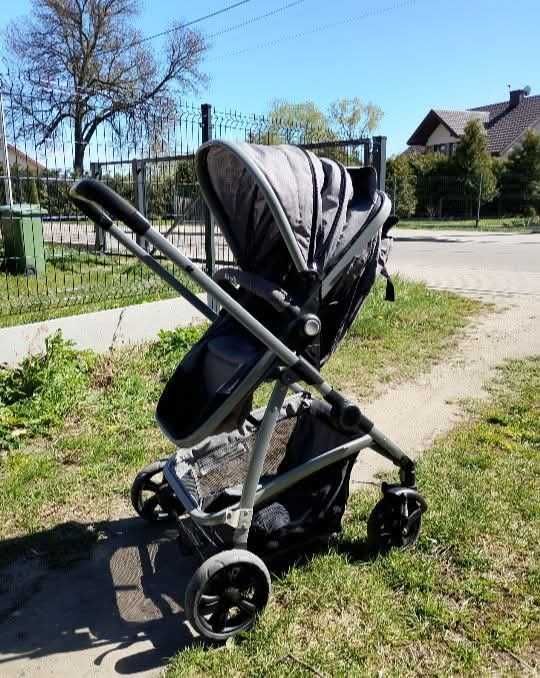 Wózek 2w1 szary
