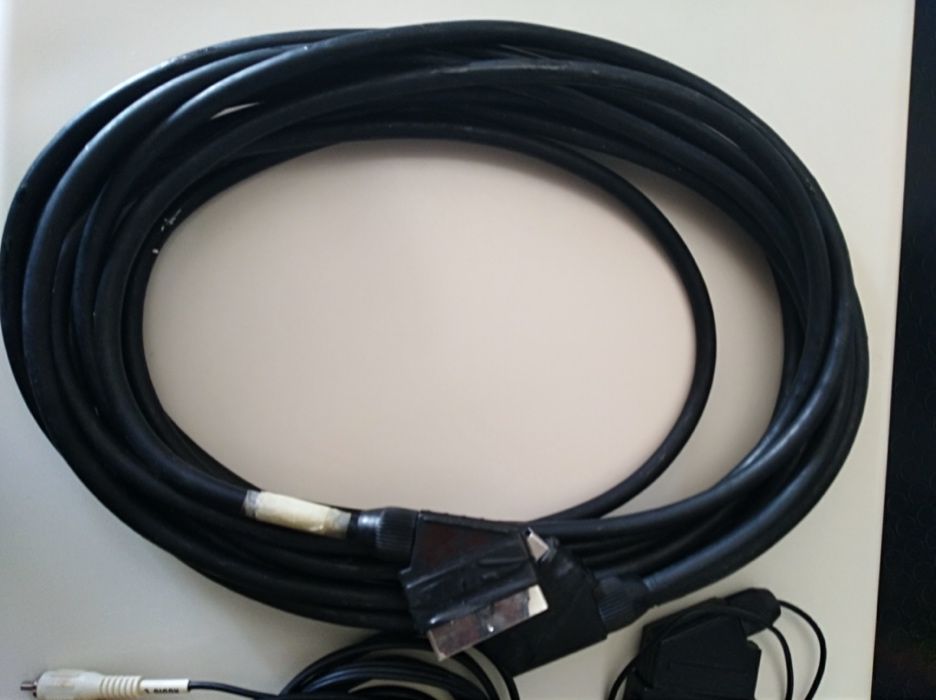 Scart Cables, 10m Extension + 3 Scart Cables and Adapter63825797823491123
