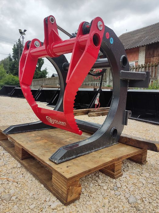 Chwytak do kłód drewna nowy Ściskacz krab Volant solidny DOSTAWA