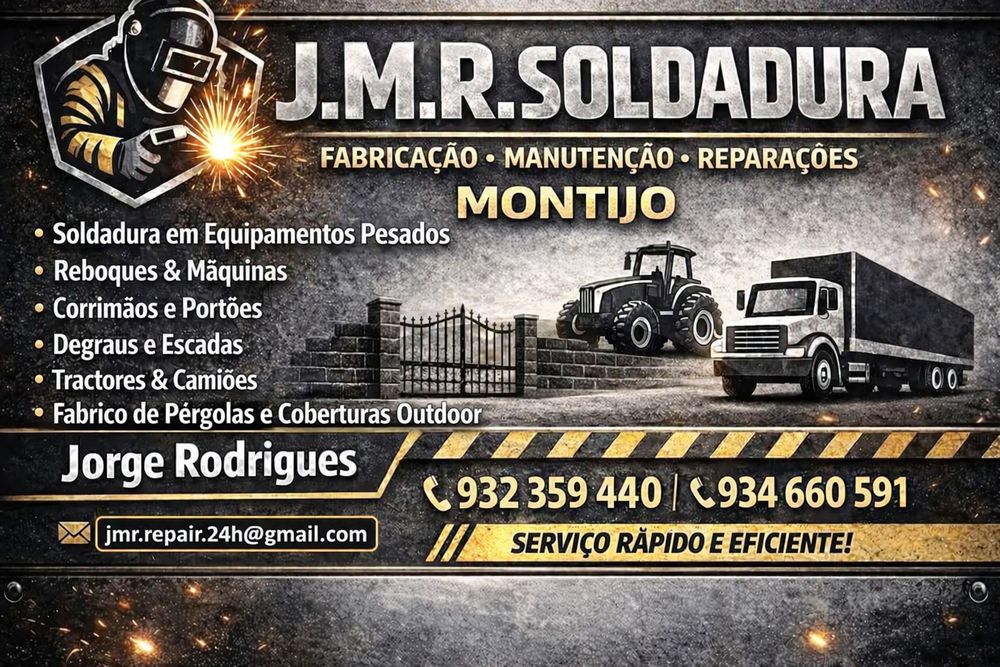J.M.R. SOLDADURA Fabricação Manutenção e Reparações