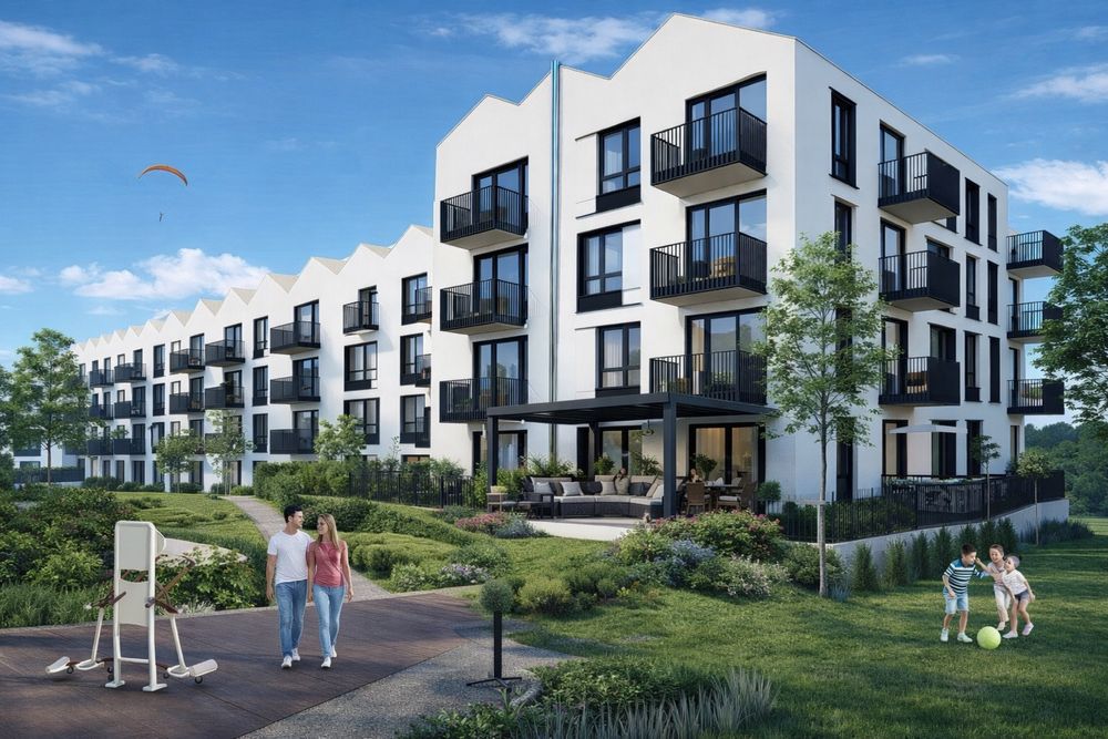 Mieszkanie 4 pok. 76m2+ogródek+miejsce garaż /Gdynia Welocity Wiczlin