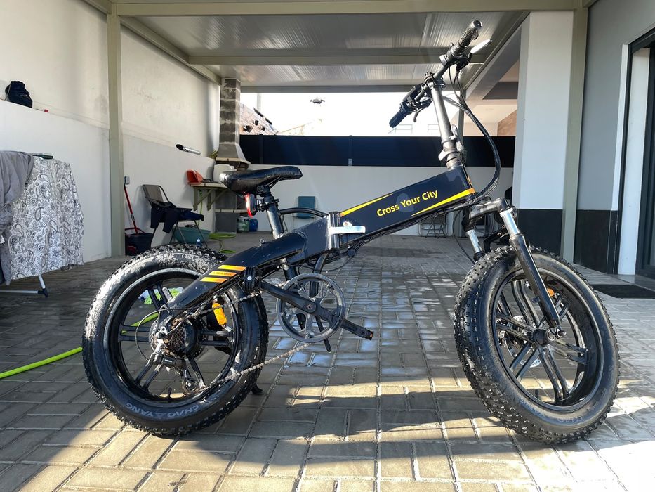 Bicicleta Elétrica Dobrável ADO A20F XE Fat Bike (Pneus Largos)