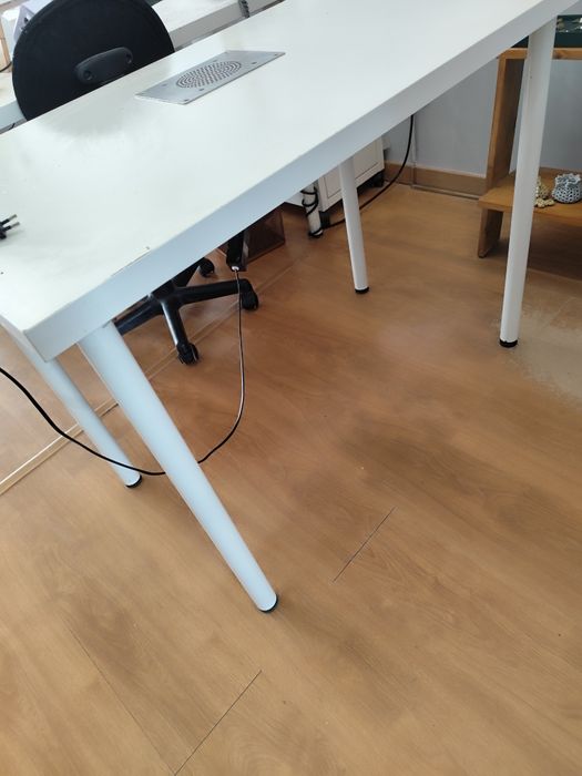 Mesa com aspiração