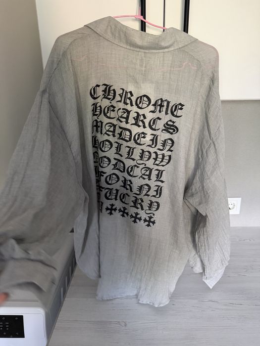 Сорочка рубашка марльовка chrome hearts‼️‼️‼️‼️‼️розпродаж