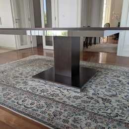 Mesa sala de jantar em carvalho, extensível