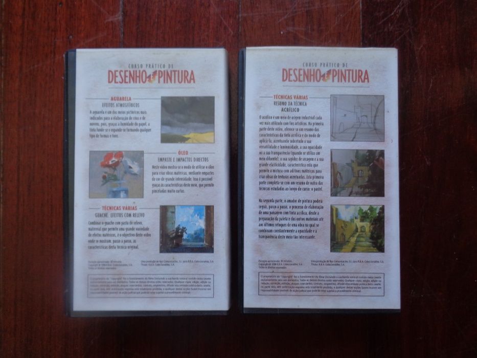 Curso Prático Desenho e Pintura - 25 videos e livros -Coleção COMPLETA
