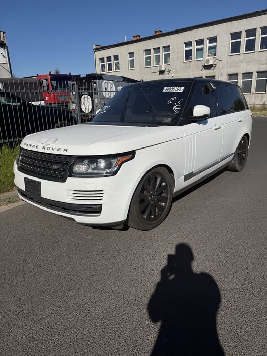Range Rover 2017 bezwypadkow,uszkodzony silnik