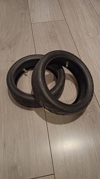 Opony do hulajnogi + 3 dędki + błotnik przód