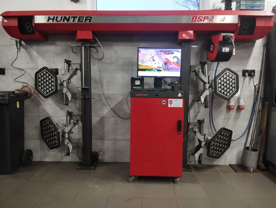 Geometria kół 3D Hunter DSP 400