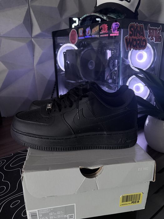 Nike Air Force 1 Czarne