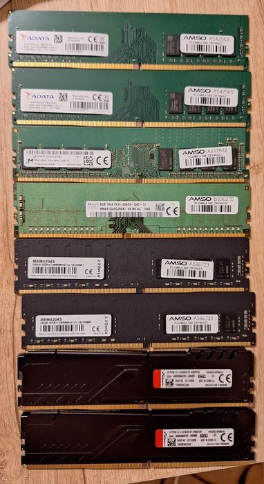 Pamięć DDR4 8gb 16gb 32gb 2400mhz 2666mhz