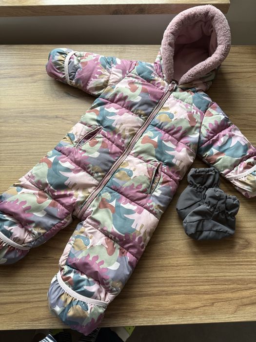 Комбінезон Next 9-12 міс 74-80 см 11 кг + шапка на вибір