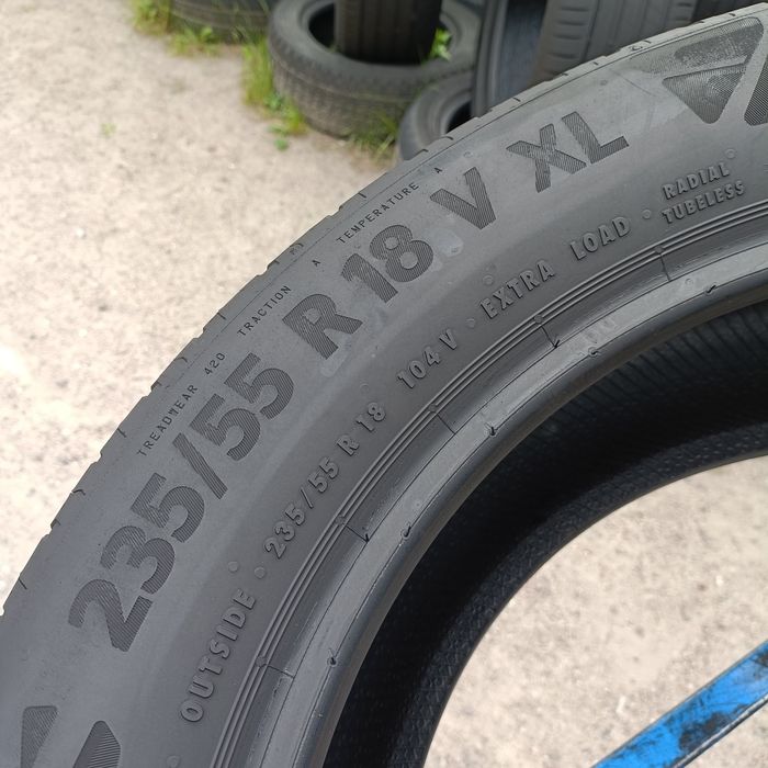 235/55r18 Continental EcoContact 6 z końca 2021r 6mm