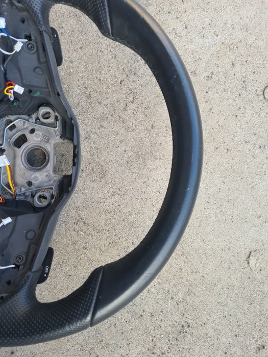 KIEROWNICA skórzana Rline skóra grzana GTI VW Golf VIII 8 Arteon