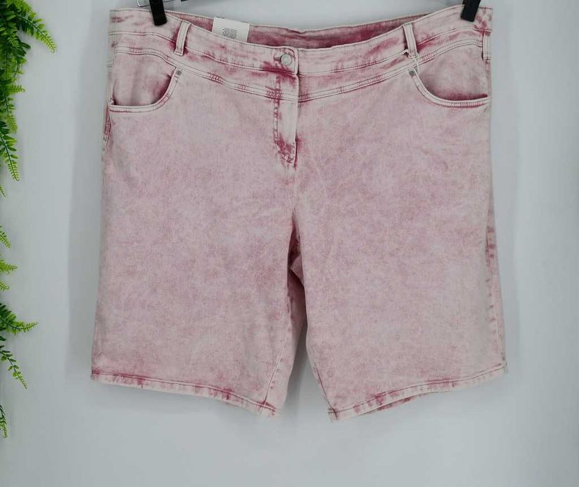 Jeansowe spodenki C&A Frieda Bermuda Mid rise 58