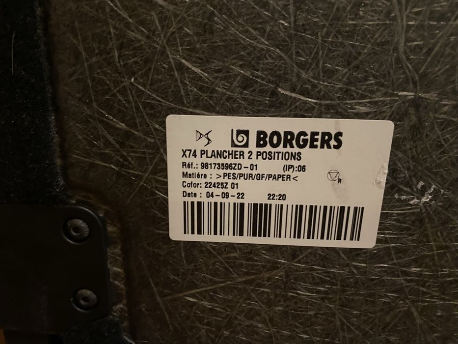 Fundo de bagageira/mala DS7 3008
