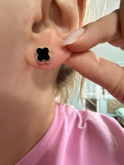 Сережки van cleef