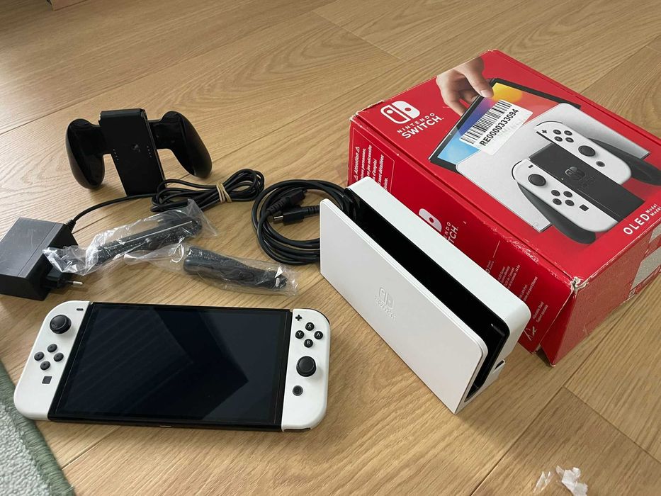 Konsola NINTENDO Switch Oled Biała