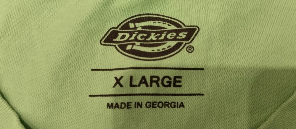 зеленоя футболка Dickies