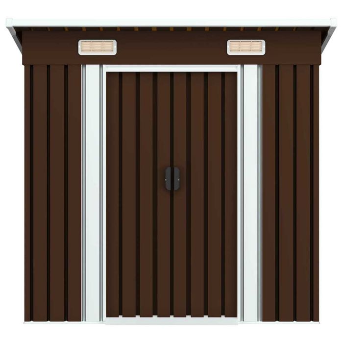 Abrigo de Jardim Metálico 194x121x181 cm – Compacto e Resistente