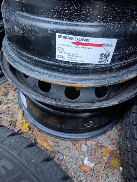 Диски R16 5x130 Renault master