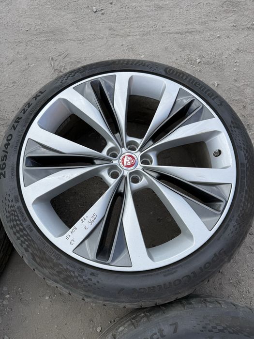 Komplet kół letnich 5x108 Jaguar Volvo XC90 265/40/22 Continental