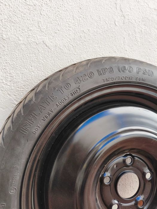 Pneu suplente TOYOTA COROLLA X R16 5x114,3x60,1