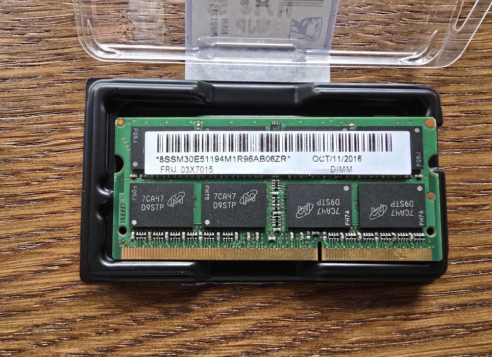 Micron 1 x 16 GB DDR3