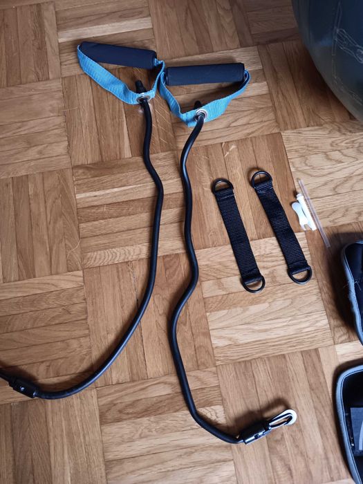 Bola de exercício CRIVIT + pesos para pernas/ braços 2kg DOMYOS