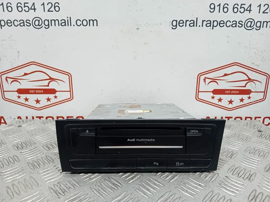 Rádio Audi Q5 A4 B8 A5 Multimídia Navegação Audi Original