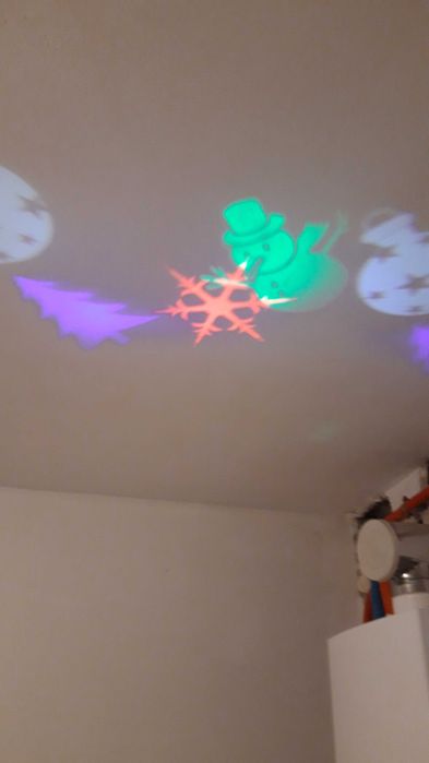 Projektor kolorowych obrazków