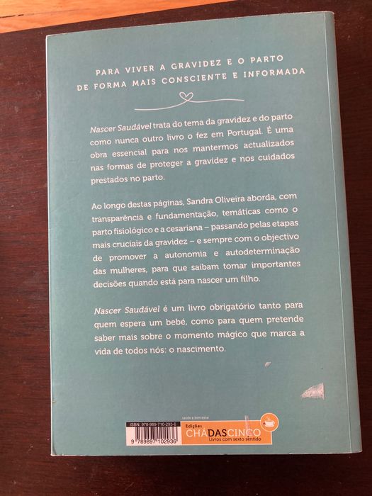 Livro Nascer saudável