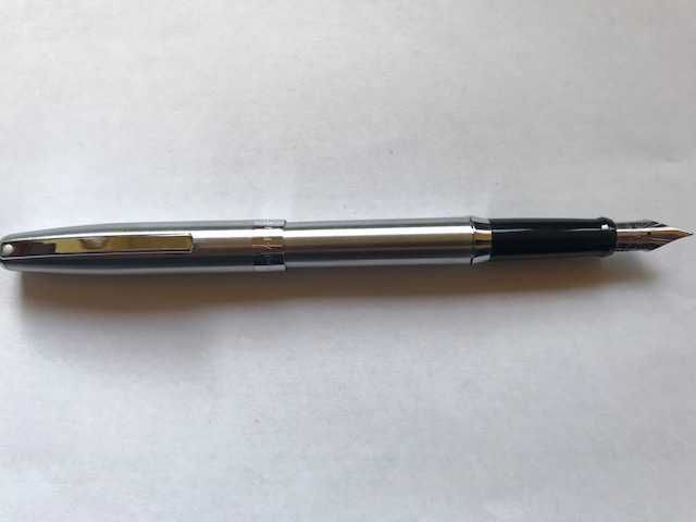 Pióro wieczne Sheaffer Sagaris Srebrny Metallic CT