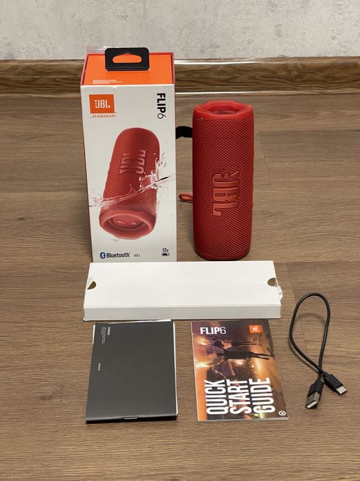 JBL Flip 6 Red колонка