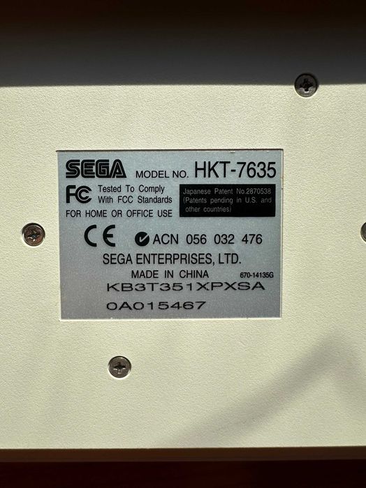 Original Sega Dreamcast Keyboard (Portuguese-Portugal Layout) — Excellent Condition64751815893761122