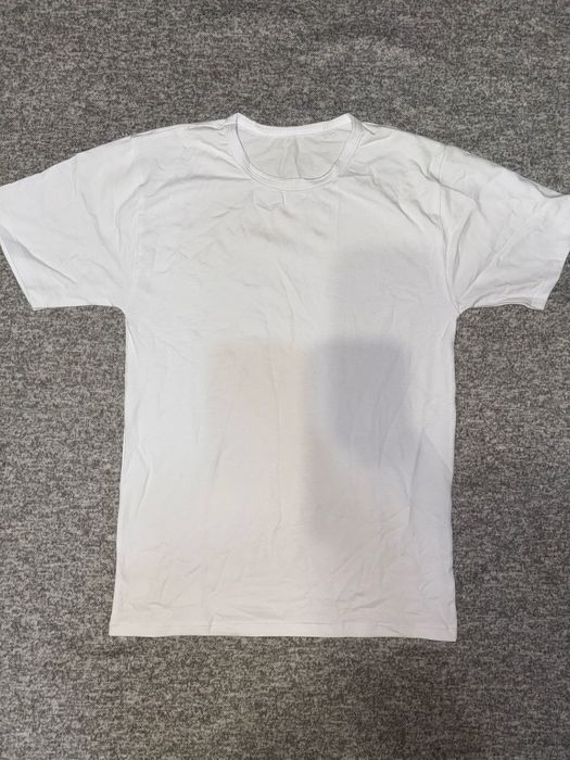 Белая спортивная футболка 152 - 158 см