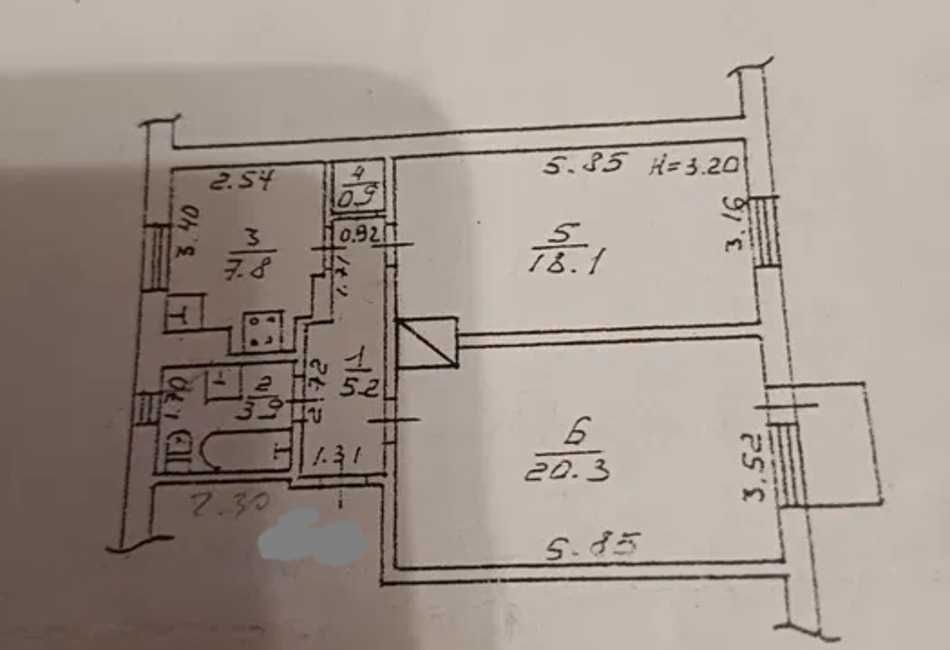 2-rooms apartment apartment by the address st. Kulikovo pole pl Oktyabrskoy revolyutsii pl (area 57 m²) - Atlanta.ua - photo 3