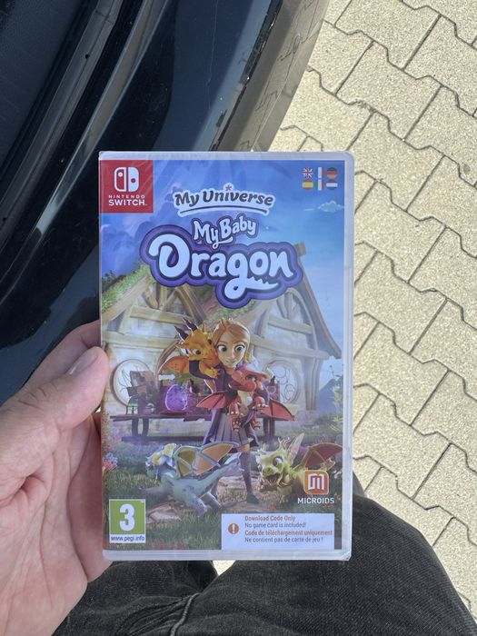 My Baby Dragon. Nintendo switch 1/2. NOWA. Folia! KOD do pobrania!