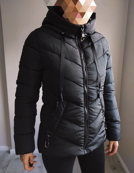 NOWA pikowana późnojesienna / zimowa kurtka rozmiar  M 38