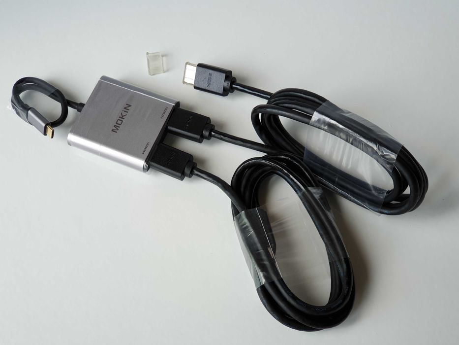 адаптер   USB-C to Dual HDMI MOKIN MOUC0703C кабель HDMI Dell