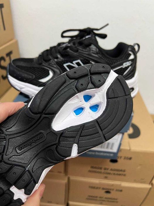 Кроссовки New Balance 530 black / Нью беленс 530 черные 37 38 39 40