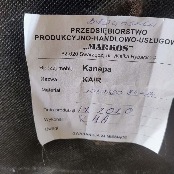 Kanapa rozkładana